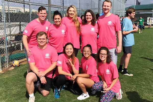 Professional Program in Accounting students at the PPA kickball tournament